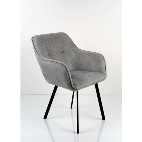 Krzesło DELUXE KR-166 Tkanina STRONG 14 Noga Metalowa